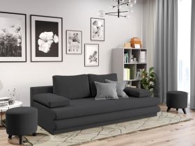 Canapea Extensibila Sensi Gri Antracit
