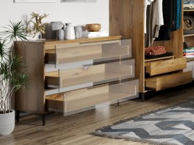 Set Mobila Dormitor Beverley tapitat