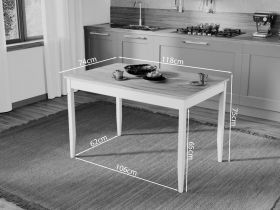 Pachet Mobila Coltar Morelia Verde + Masa Grand Stejar Auriu + 4 Scaune Grand Maro