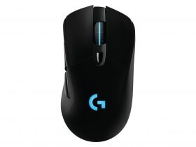 logitech Logitech G703 LIGHTSPEED Wireless Gaming Mouse with HERO 16K Sensor - BLACK - EER2 (910-005640)