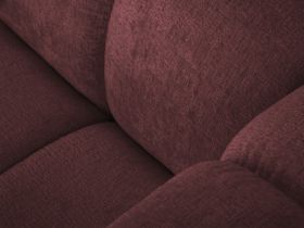 Canapea 5 locuri cotiera stanga, Lupine, Micadoni Home, BL, 335x166x70 cm, poliester chenille, bordo