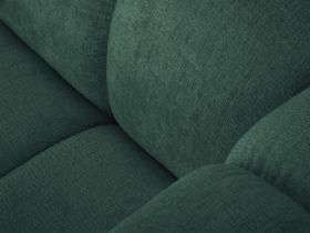 Canapea 5 locuri cotiera stanga, Lupine, Micadoni Home, BL, 335x166x70 cm, poliester chenille, verde