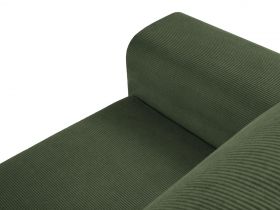 Coltar extensibil dreapta 4 locuri, Moghan, Micadoni Home, BL, 241x145x88 cm, velur, verde bottle