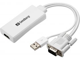 Adaptor VGA+Audio - HDMI Sandberg 508-78