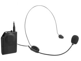 microfon wireless, cu clip, vhf, em 408 r, trevi