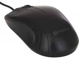 mouse optic sandberg 631-01, 1200dpi, usb, negru