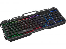 tastatura gaming sandberg 640-15 ironstorm, usb, taste uk iluminate