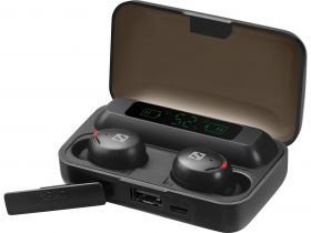 casti bluetooth tws in-ear 126-38 sandberg, afisaj digital