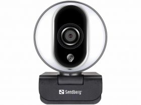 camera web sandberg 134-12 streamer pro, full hd 1080p, usb