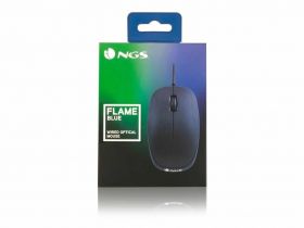 mouse usb 1000 dpi albastru, ngs