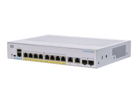 cisco Cisco CBS250-8FP-E-2G-EU Smart 8-port GE, Full PoE+ 120W, Ext PS, 2x1G Combo (CBS250-8FP-E-2G-EU)