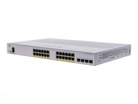 cisco Cisco CBS350-24P-4X-EU Managed 24-port GE, PoE+ 195W, 4x10G SFP+ (CBS350-24P-4X-EU)