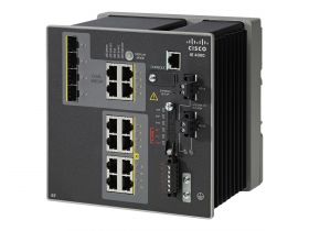 Cisco IE 4000 8 x RJ45 10/100M, 4 x 1G Combo , LAN Base (IE-4000-8T4G-E)