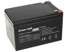 Green Cell AGM Battery 12V 12Ah - Batterie - 12.000 mAh Acid sulfuric şi plăci de plumb (VRLA) (AGM07)