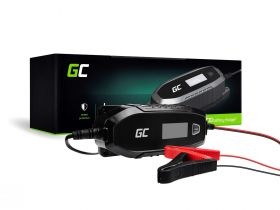 Green Cell Battery charger for AGM, Gel and Lead Acid 6V / 12V (4A) (ACAGM07)