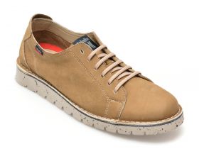 Pantofi CALLAGHAN gri, 58100, din piele naturala