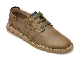 Pantofi CALLAGHAN kaki, 43200, din piele naturala