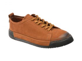 Pantofi casual AXXELLL maro, 7279, din nabuc