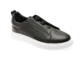 Pantofi casual AXXELLL negri, 7178, din piele naturala