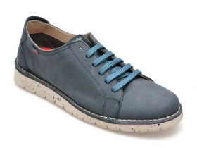 Pantofi casual CALLAGHAN bleumarin, 58100, din piele naturala