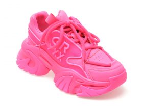 Pantofi sport GRYXX fucsia, 1865101, din piele naturala