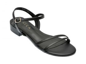 Sandale casual EPICA negre, 110784, din piele ecologica