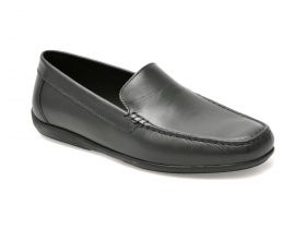 Mocasini GEOX bleumarin, U450WB, din piele naturala