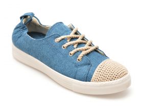 Pantofi casual GRYXX albastri, 23812, din material textil