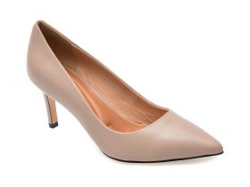 Pantofi eleganti EPICA nude, 4009, din piele naturala