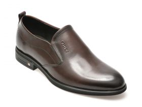 Pantofi eleganti OTTER maro, 370251, din piele naturala