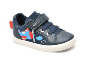 Pantofi GEOX bleumarin, B451NC, din piele ecologica