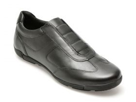 Pantofi GEOX negri, U023BB, din piele naturala