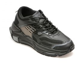 Pantofi sport GRYXX negri, 1681, din piele ecologica