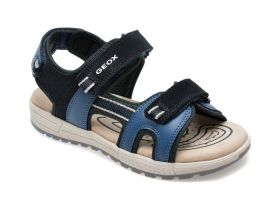 Sandale casual GEOX bleumarin, J35AVA, din piele naturala