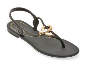 Sandale casual GRENDHA negre, 1886986, din pvc