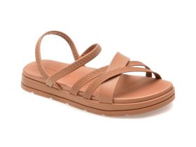 Sandale casual MOLECA nude, 5490102, din piele ecologica