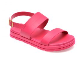 Sandale casual MOLECA roz, 5490105, din piele ecologica