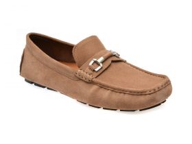 Mocasini casual ALDO bej, CAIRNS2611, din piele intoarsa