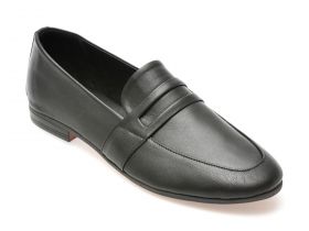 Mocasini casual GRYXX negri, 4105, din piele naturala