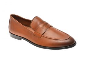 Mocasini eleganti ALDO maro, 13749093, din piele naturala