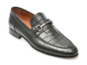 Mocasini eleganti ALDO negri, 13576943, din piele croco