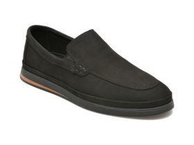 Mocasini GRYXX negri, M72682, din nabuc