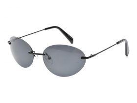 Ochelari de soare ALDO negri, SEEN001, din metal