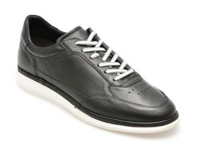 Pantofi casual GRYXX negri, KL2410, din piele naturala