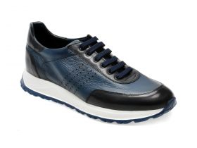 Pantofi casual LE COLONEL albastri, 643541, din piele naturala