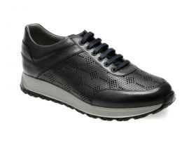 Pantofi casual LE COLONEL bleumarin, 494381, din piele naturala