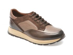 Pantofi casual LE COLONEL maro, 494801, din piele naturala