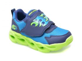 Pantofi SKECHERS bleumarin, THERMO-FLASH, din material textil