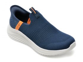 Pantofi SKECHERS bleumarin, ULTRA FLEX 3.0, din material textil