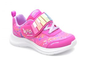 Pantofi SKECHERS roz, JUMPSTERS 2.0, din piele ecologica